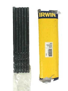 6 Pack Irwin 61232ZR 1/2" x 12" Oxide HSS Aircraft Extension Drill Bits Black - Picture 1 of 5