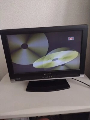 Emerson LD195EMX 18.5" 720p HD LCD Built In DVD  Combo TV NO Remote Works Great - Image 1 of 4