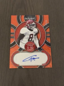 2022 Wild Card Auto Mania Retail Circle Orange Sparkles /100 AM-C43 DEREK PARISH - Picture 1 of 3