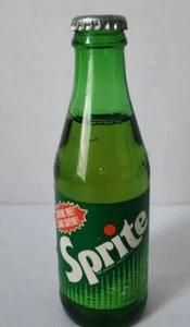 Vintage raro SPRITE 170 ML BOTTIGLIA COMPLETA - MAI APERTO Toronto Canada canadese HTF - Foto 1 di 20