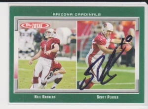 SCOTT PLAYER ARIZONA CARDINALS 2006 TOPPS TOTAL #187 HANDSIGNIERTE KARTE - Bild 1 von 1