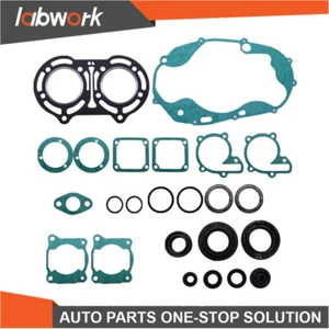 Labwork Engine Gasket Set With Oil Seals Kit For 1987-2006 Yamaha Banshee YFZ350 - Picture 1 of 6