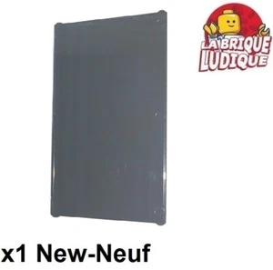Lego 1x Glass vitre Window 1x4x6 Flat Front gris foncé/dark bluish gray 57895 - Imagen 1 de 1