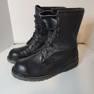 BATES 01-D-0319 11460 Black Goretex WATERPROOF  Leather Boots 11.5 Combat Vibram - Picture 1 of 15