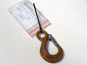 New CROSBY M315A 6mm Eye Hook for Grade 8 Chain - 2-1/2 WLL- Free Shipping - Picture 1 of 6