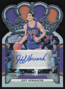 2023-24 Panini Crown Royale Auto Blue Jeff Hornacek /75 Phoenix Suns - Picture 1 of 2
