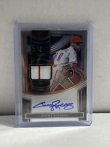 2023 Panini Select Jimmy Rollins AUTO Swatches Signatures Phillies