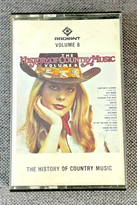 Various – The History Of Country Music- Volume 8 - Cassette Foto 1 de 4