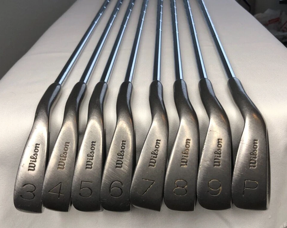 Wilson Tour Model 2000 LO Set 3,4,5,6,7,8,9 & PW Steel Shaft Regular Flex RH - Image 1 of 4