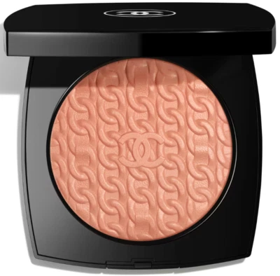 CHANEL Les Symboles De Chanel LA CHAINE Illuminating Face Powder PRECIOUS CORAL - Image 1 of 4
