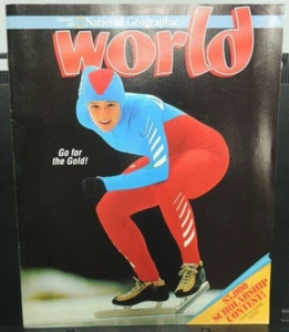 National Geographic ~ WORLD magazine -- FEBRUARY 1992 ~ Junior Members - Picture 1 of 5