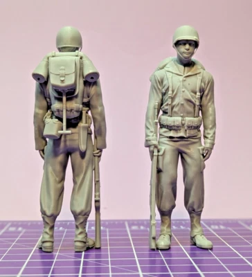 ATTENTION! Amerikanischer Soldat Scale 1/16 WW2 - Bild 1 von 4