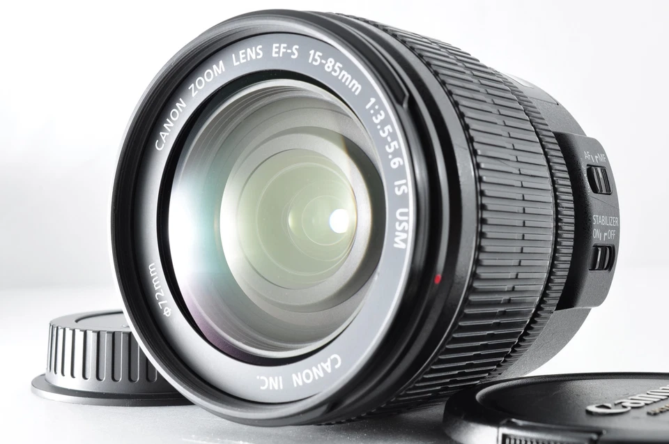 【Near Mint!!】Canon EF-S 15-85mm f3.5-5.6 IS USM From Japan aki1673 - Image 1 of 4