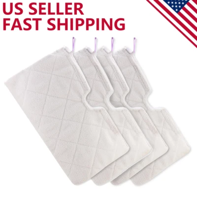 BONISON Steam Mop Pads Replacement Microfiber Machine Washable Shark Steam Pocket S3500