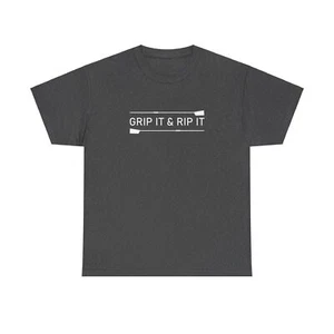 Rowing Sculling Sweep Regatta T-Shirt - Grip It & Rip It w Oars - 13 Colors! - Picture 1 of 156