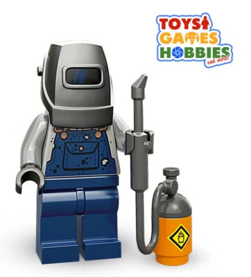 Brand NEW LEGO Minifigures Series 11 #71002 - #10 WELDER - IN SEALED BAG! - Image 1 of 2