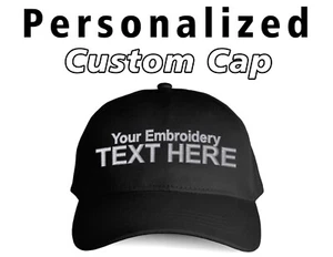 New Custom Personalized Multi Color Embroidered Baseball Hats Caps EMBROIDERED - Picture 1 of 23