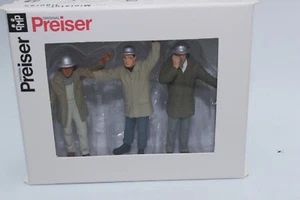 Preiser 63052  Figuren  3  Industriearbeiter  1:32  Spur 1  NEU in  OVP Arbeiter - Bild 1 von 3