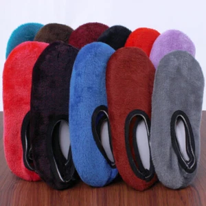 Women Non-slip Slipper Socks Home Fleece Thick Warm Bed Floor Ankle Socks HOT - Photo 1/20