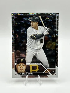 2023 Topps Update JI-MAN CHOI Silver Foil Parallel Pittsburgh Pirates #US208 - Picture 1 of 2