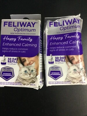 2 Feliway Optimum 30 Day Refill For The Diffuser 48 ML 3129/2 - Image 1 of 3