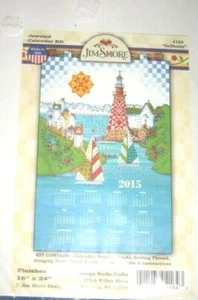 Design Work Crafts Jim Shore 2015 mit Schmucksteinen besetzter Kalender Kit Segelboote Mehrzweck - Bild 1 von 3