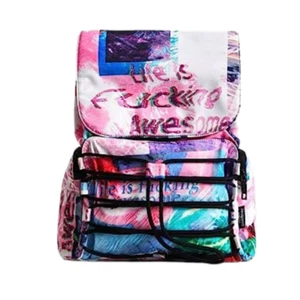 Desigual Mochila Back Neo Tropic Helsinki 22WAKA31 Grande Multicolor 39x29x16 - Imagen 1 de 6