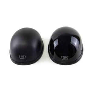 Lightest Motorcycle DOT Beanie Helmet Half Helmet Cap Skid Scooter Chopper USA - Picture 1 of 21
