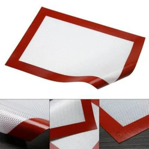 Baking Mat Heat Resistant silicone mat for Oven /Cookie /Bread/ /Biscuit/Puff - Picture 1 of 8
