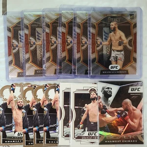 (13) Lotto Carte Rookie Assortite Khamzat Chimaev - Confezione Carte Fresche - Foto 1 di 2