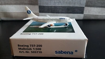 Herpa Wings 1:500 Sabena B737 - Immagine 1 di 4