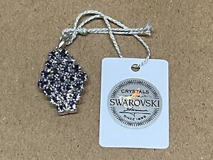 Swarovski Crystal Tanzanite 950c Copper Pendant 