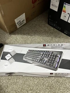Mad Catz S.T.R.I.K.E. 2 Membrane RGB Gaming Keyboard -  9 Variants of RGB Lights - Picture 1 of 5