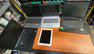 Laptop Lot of 5 (Untested or for Parts)