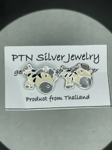 2 Cow Pins Jewelry Hat Lapel Pin - Picture 1 of 3