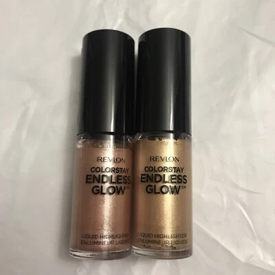 Revlon Colorstay Endless Glow Liquid Highlighter, Rose Quartz,endless Glow Lot - Image 1 of 3
