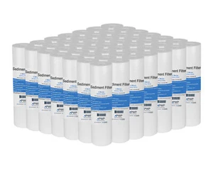 Sediment Melt Blown Water Filter Cartridge Standard 2.5x10" 5 Micron 50 Pack - Picture 1 of 5