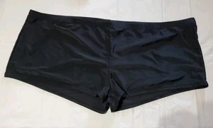 Schwarze Badeshorts Damen 4X Bademode Badeanzug Unterteil Neu - Bild 1 von 5