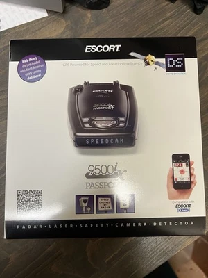 Escort Passport 9500ix Radar Detector with Blue Display - Windshield Mount  - Image 1 of 4