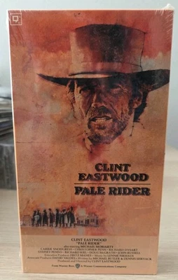 Pale Rider 1985 Sealed Warner Brothers VHS Watermark No UPC Eastwood - Image 1 of 4