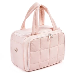 Toiletry Bag for Women with Jewelry Organizer, Lightweight Large Travel Cosme... - Picture 1 of 9