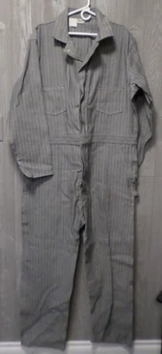 Monos de colección años 50 60 para hombre 48 largos espiga azul sarga ropa de trabajo mecánico Foto 1 de 4