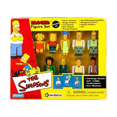 Playmates Action Figure Blocko Figure Set (Toy R Us Exclusive) VG+/NM - Image 1 of 2