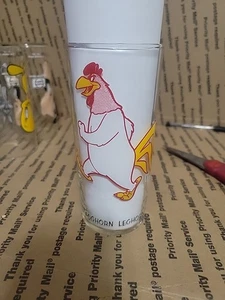 1973 FOGHORN LEGHORN Pepsi Collector Series Glas Warner Bros Looney Tunes Vintage - Bild 1 von 4