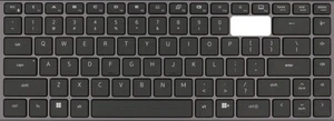 DE505 Replacement single key for keyboard Dell Alienware X17 R2, X15 R1, X15 R2 - Picture 1 of 2