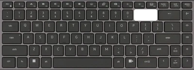 DE505 Replacement single key for keyboard Dell Alienware X17 R2, X15 R1, X15 R2 - Image 1 of 2