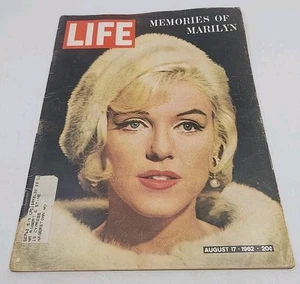 August 17, 1962 Life Magazine Vol 53 Number 7 Marilyn Monroe - Picture 1 of 6