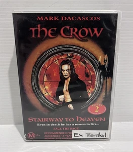 The Crow : Stairway to Heaven (DVD, 1998) Region 4 Fast Postage - Ex Rental - Picture 1 of 2