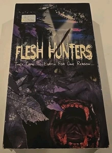 Flesh Hunters VHS Dead Alive Films SOV Horror Slasher RARE OOP  - Picture 1 of 4