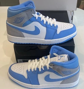 Air Jordan 1 Mid SE ‘University Blue Grey’ - UK 6.5 - Brand New In Box ✅ - Picture 1 of 8